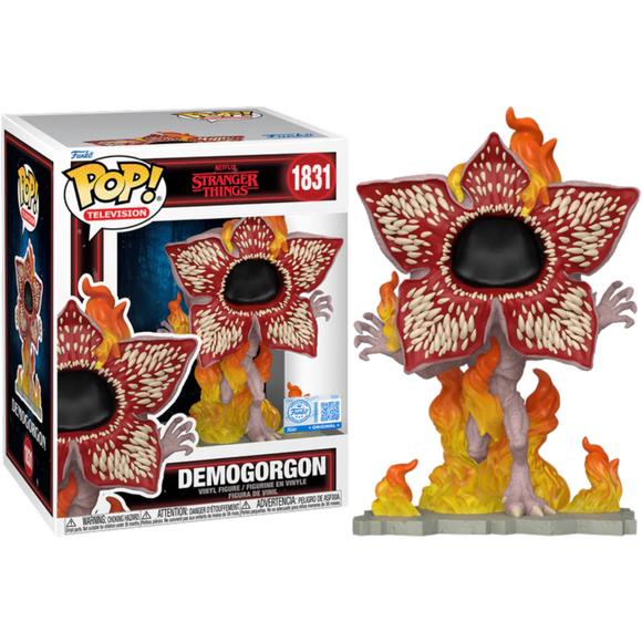 Prolectables - Stranger Things - Demogorgon (On Fire) US Exlcusive Pop! Premium