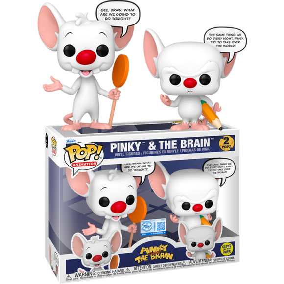 Prolectables - Pop! Sayings - Pinky & The Brain GW Pop! 2PK RS