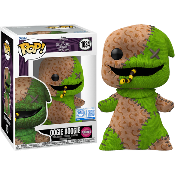 Prolectables - The Nightmare Before Christmas - Oogie Boogie Patchwork Flocked Pop! Vinyl