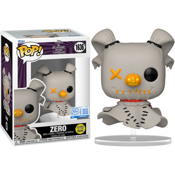 Prolectables - The Nightmare Before Christmas - Zero Patchwork Glow Pop! Vinyl