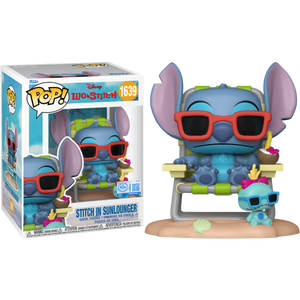 Prolectables - Lilo & Stitch - Stitch in Sunlounger Pop! Premium