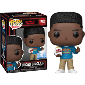 Prolectables - Stranger Things - Lucas Sinclair with Popcorn Pop! Vinyl