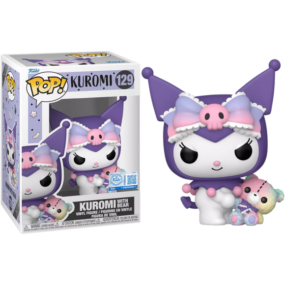 Prolectables - Hello Kitty - Kuromi with Bear Pop! Vinyl