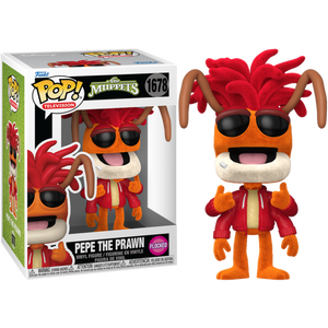 Prolectables - Muppets - Pepe the Prawn (Flocked) Pop! Vinyl