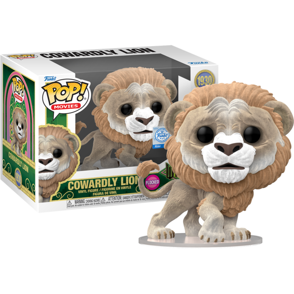 Prolectables - Wicked (2025) - Cowardly Lion US Exlcusive Flocked Pop! Vinyl