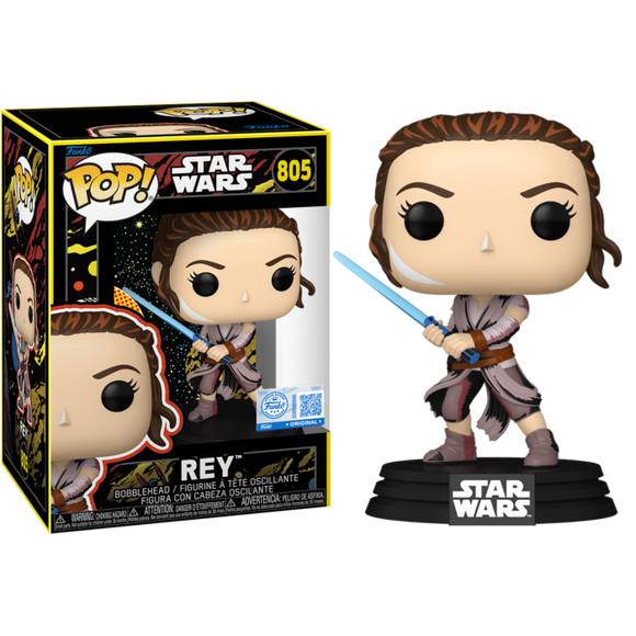 Prolectables - Star Wars - Rey (Retro) Pop! Vinyl
