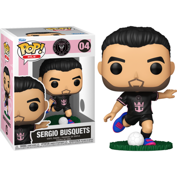 Prolectables - MLS: Inter Miami - Sergio Busquets (Away) Pop! Vinyl
