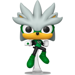Prolectables - Justice League X Sonic the Hedgehog - Silver as Green Lantern Pop! Vinyl