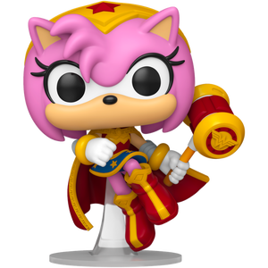 Prolectables - Justice League X Sonic the Hedgehog - Amy Rose as Wonder Woman Pop! Vinyl