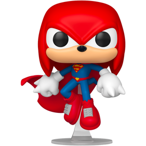 Prolectables - Justice League X Sonic the Hedgehog - Knuckles as Superman Pop! Vinyl