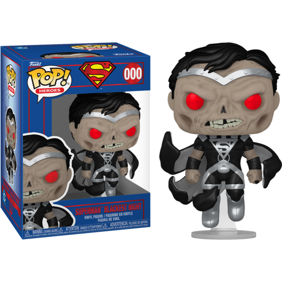 Prolectables - DC Comics: Shield Through the Ages - Superman (Blackest Night) Pop! Vinyl