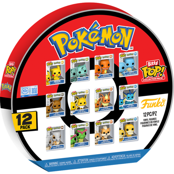 Prolectables - Pokemon - Pokeball Bitty Pop! 12-Pack