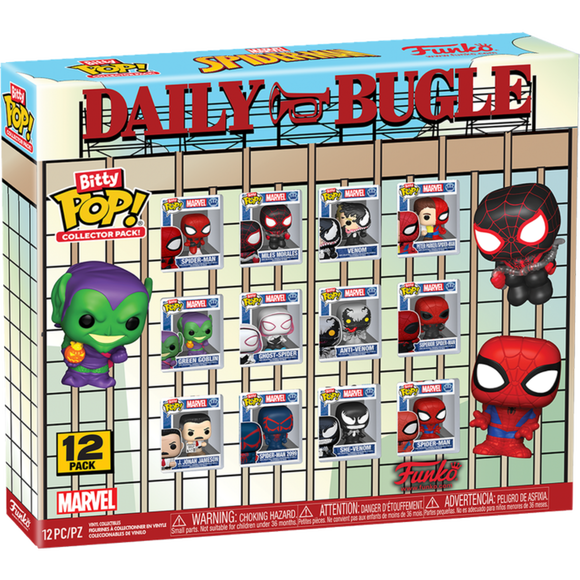 Prolectables - Spider-Man - Daily Bugle Bitty Pop! 12-Pack