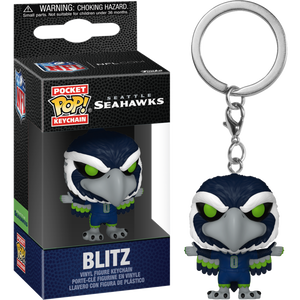 Prolectables - NFL: Mascots - Seattle Seahawks Blitz Pop! Keychain
