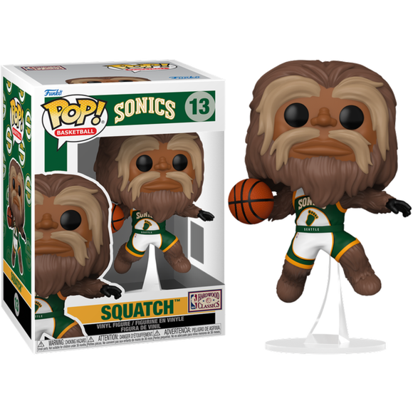 Prolectables - NBA: Mascots - Seattle Sasquatch Pop! Vinyl