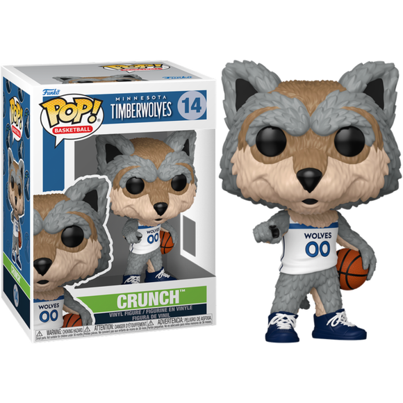 Prolectables - NBA: Mascots - Minnesota Crunch the Wolf Pop! Vinyl