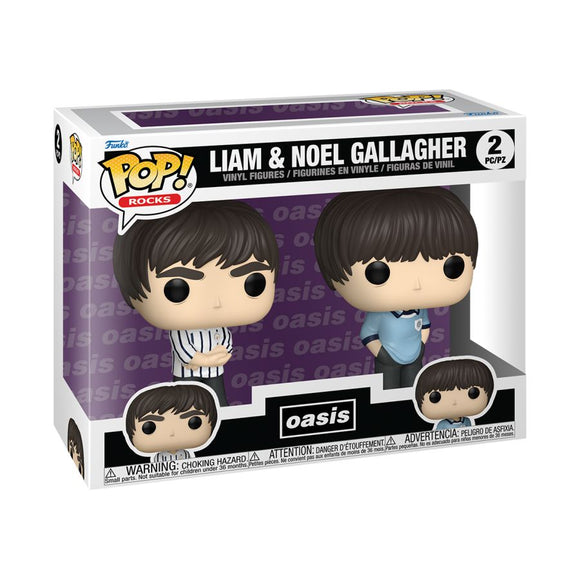 Prolectables - Oasis - Liam & Noel Gallagher Pop! Vinyl 2 PackK