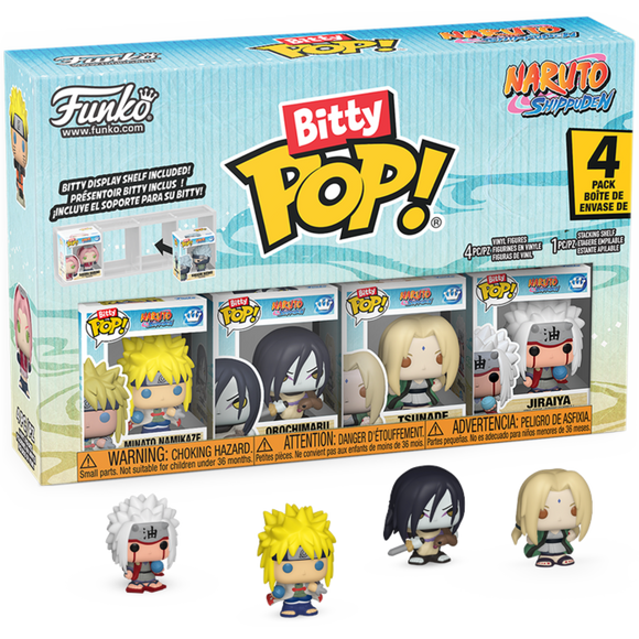 Prolectables - Naruto - Team 2 Bitty Pop! 4-Pack