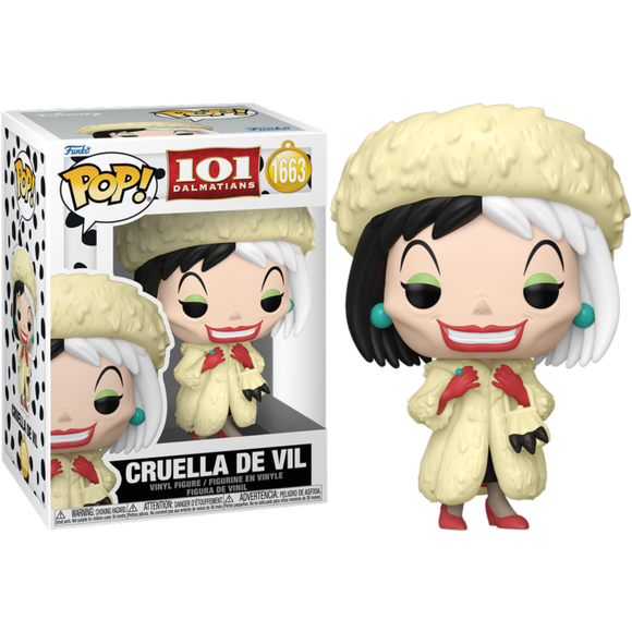 Prolectables - 101 Dalmatians (1991) - Cruella De Vil Pop! Vinyl