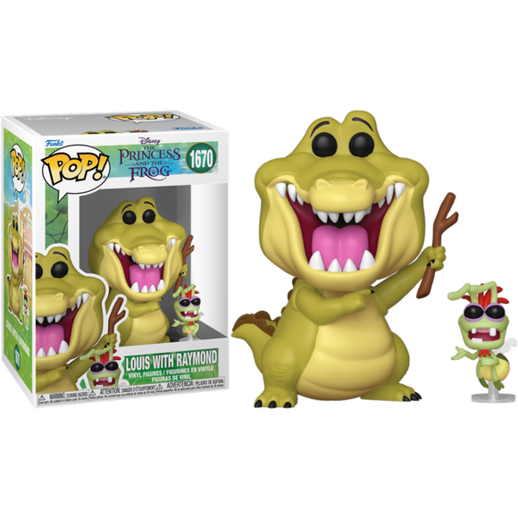 Prolectables - The Princess and The Frog - Louis with Raymond Pop! Vinyl