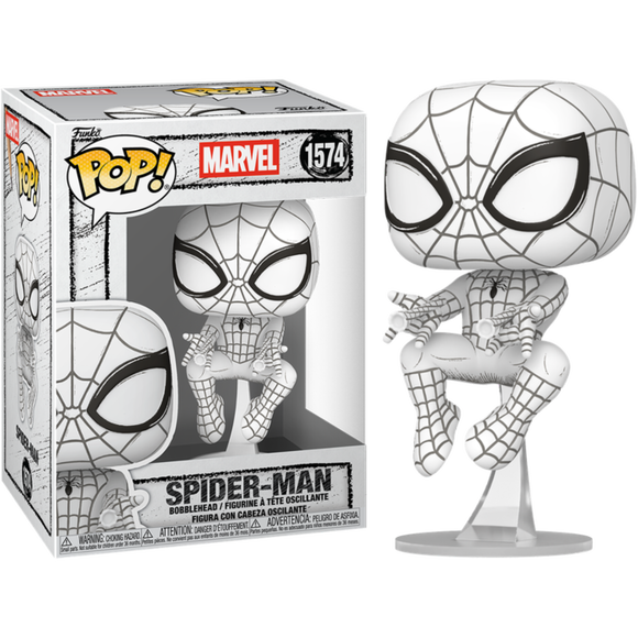 Prolectables - Marvel: Sketched - Spider-Man Pop! Vinyl
