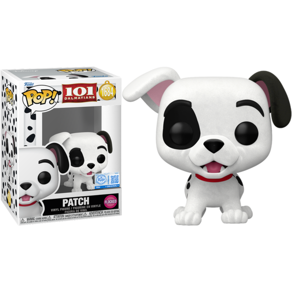 Prolectables - 101 Dalmatians (1961) - Patch Flocked Pop! Vinyl
