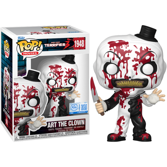 Prolectables - Terrifier - Art the Clown (Bloody) Pop! Vinyl