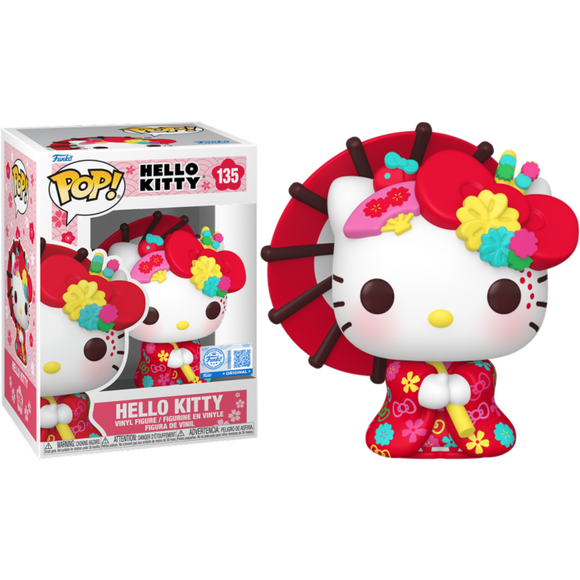 Prolectables - Hello Kitty - Hello Kitty (Kimono) US Exclusive Pop! Vinyl