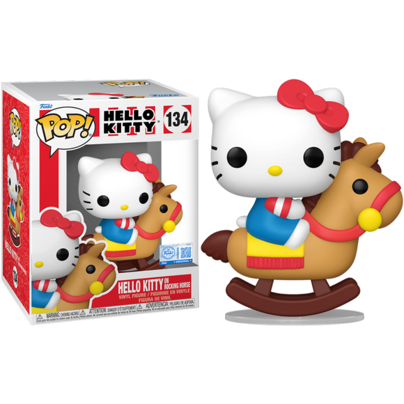 Prolectables - Hello Kitty - Hello Kitty on Rocking Horse US Exclusive Pop! Premium