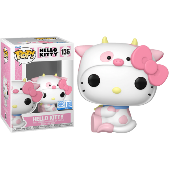 Prolectables - Hello Kitty - Hello Kitty (Cow Cosplay) US Exclusive Pop! Vinyl
