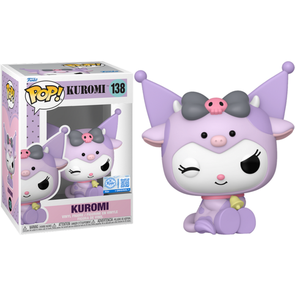 Prolectables - Hello Kitty - Kuromi (Cow Cosplay) US Exclusive Pop! Vinyl