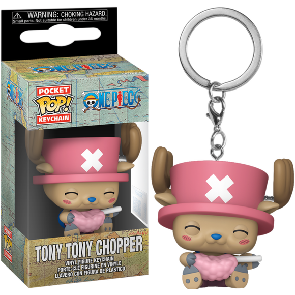 Prolectables - One Piece - Chopper with Cotton Candy Pop! Keychain
