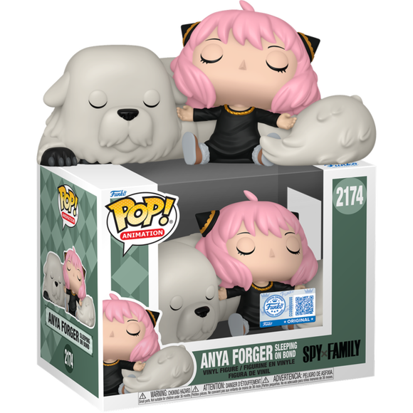 Prolectables - Spy x Family - Anya Sleeping on Bond US Exclusive Pop! Premium