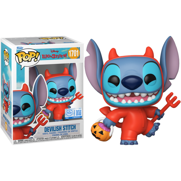 Prolectables - Lilo & Stitch - Stitch as Devil (with Chase) Pop! Vinyl