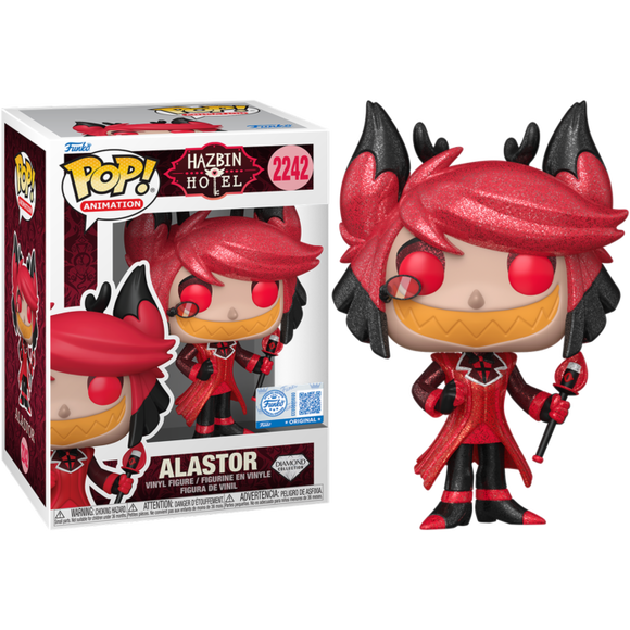 Prolectables - Hazbin Hotel - Alastor Diamond Glitter Pop! Vinyl