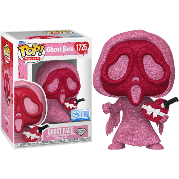 Prolectables - Ghost Face - Ghost Face (Valentines) US Exclusive Diamond Glitter Pop! Vinyl
