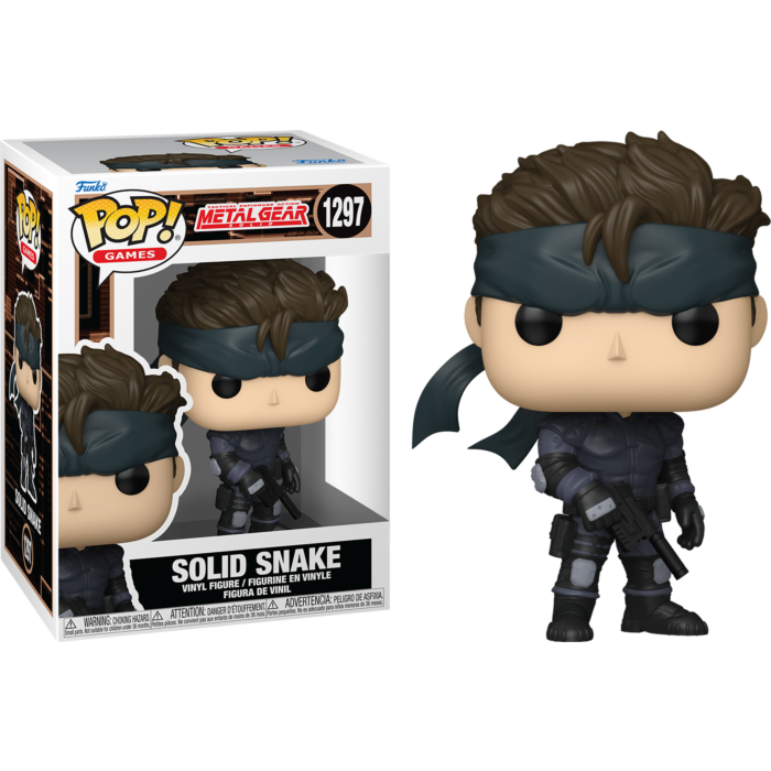 Metal Gear Solid – Solid Snake Pop! Vinyl – Prolectables