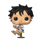Prolectables - One Piece – Young Luffy with Devil Fruit Exclusive Pop! Vinyl