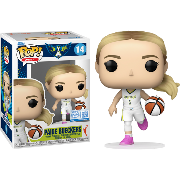 WNBA: Wings – Paige Bueckers (Heroine Edition) US Exclusive Pop! Vinyl ...