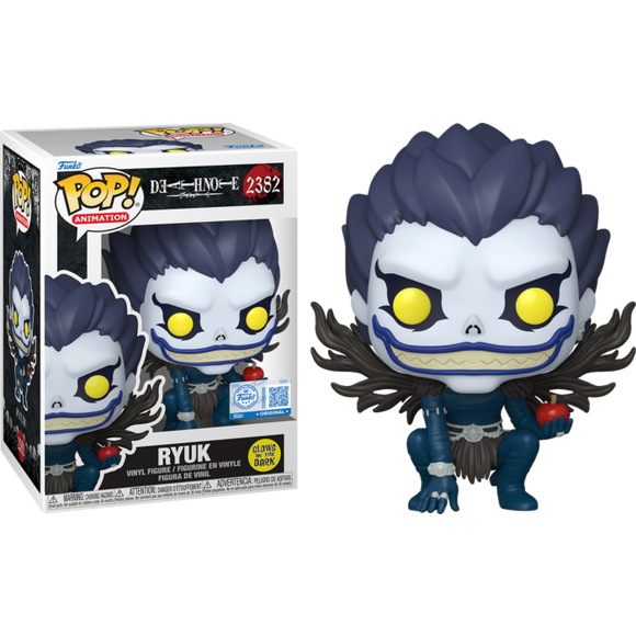 Death Note – Ryuk US Exclusive Glow Pop! Vinyl – Prolectables
