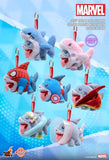Prolectables - Marvel Rivals – Jeff the Shark Cosbi Plush Keychain Collection [SINGLE UNIT]