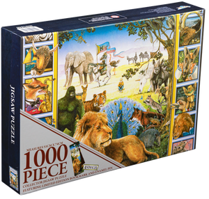 Prolectables - Animalia - Book Cover 1000 piece Collector Jigsaw Puzzle
