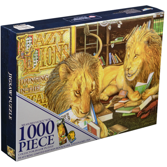 Prolectables - Animalia - Lazy Lions 1000 piece Collector Jigsaw Puzzle
