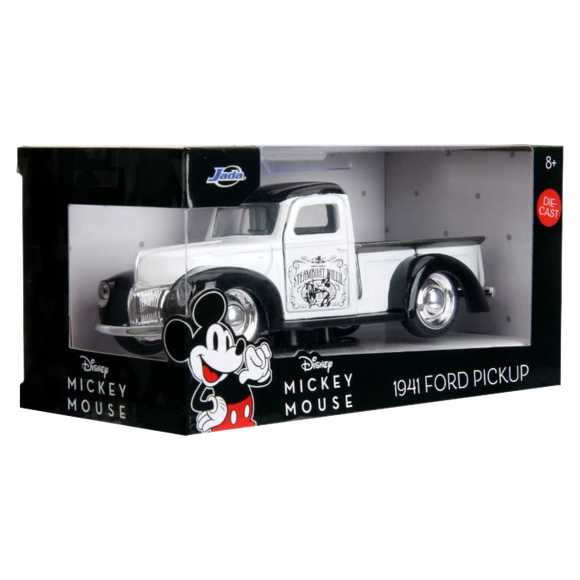 Prolectables - Disney - 1:32 Steamboat Willie 1941 Ford Pickup Diecast Vehicle
