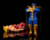 Prolectables - Street Fighter II – 1:12 Guile vs. M. Bison Action Figure 2-Pack