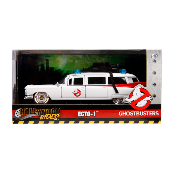 Prolectables - Ghostbusters (1984) - Ecto-1 Hollywood Rides 1:32 Scale Diecast Vehicle