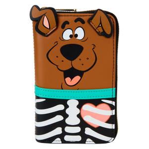 Prolectables - Scooby-Doo - Scooby-Doo Skeleton Cosplay Glow Zip Around Wallet