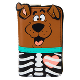 Prolectables - Scooby-Doo - Scooby-Doo Skeleton Cosplay Glow Zip Around Wallet
