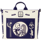 Prolectables - The Nightmare Before Christmas – Jack & Sally Night Sky Convertible Backpack & Tote Bag
