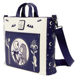 Prolectables - The Nightmare Before Christmas – Jack & Sally Night Sky Convertible Backpack & Tote Bag